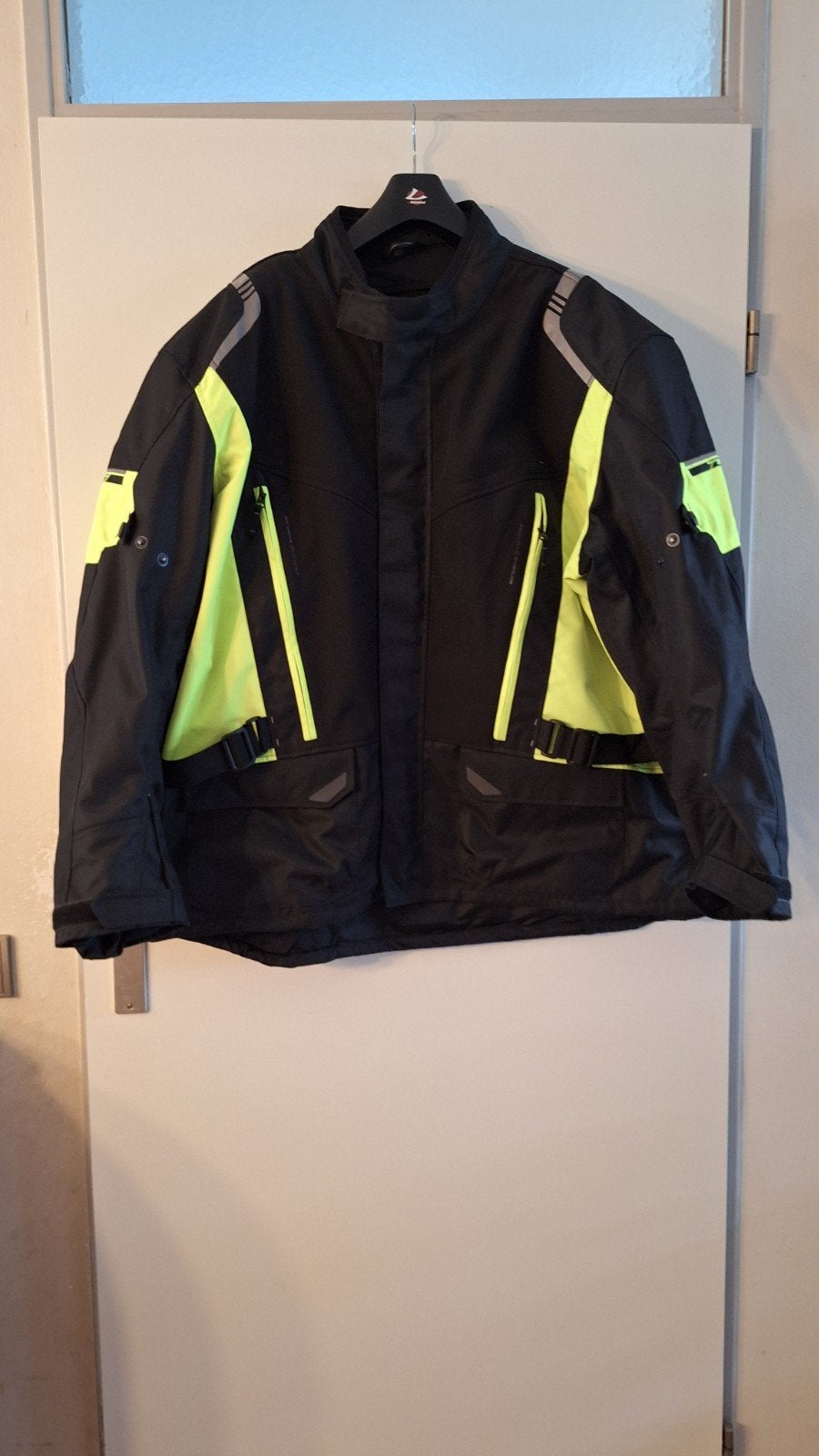 motorjas 5XL/EU62 - Zwart/Neon Geel (verkeerd gekocht), Jas | textiel, Heren, Ophalen of Verzenden, Nieuw zonder kaartje