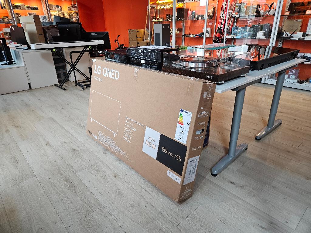 LG 55QNED85T6C 55" Ultra HD 4K (2024) Smart TV | ZGAN, Ophalen, 50 Hz, Zo goed als nieuw, 100 cm of meer