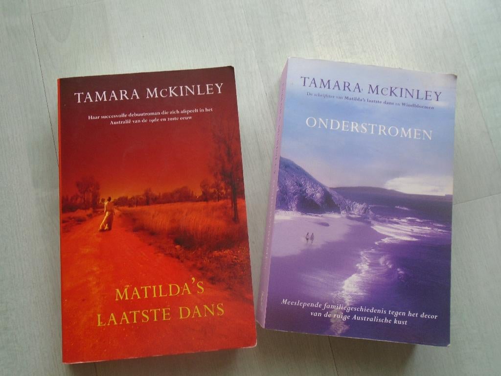 windbloemen/ onderstromen/mathilda's laatste dans,  mckinley, Boeken, Romans, Ophalen of Verzenden, Zo goed als nieuw, Tamara mckinley