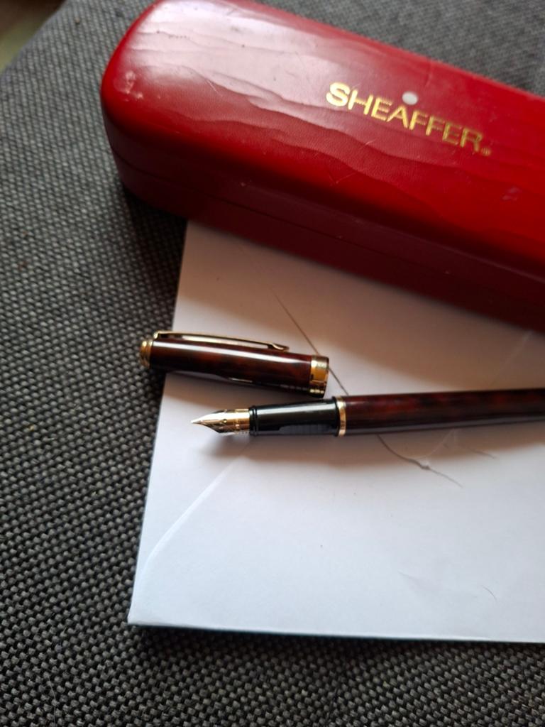 Sheaffer Vulpen met doosje - Zo goed als nieuw, Sheaffer, Met doosje, Ophalen of Verzenden, Zo goed als nieuw