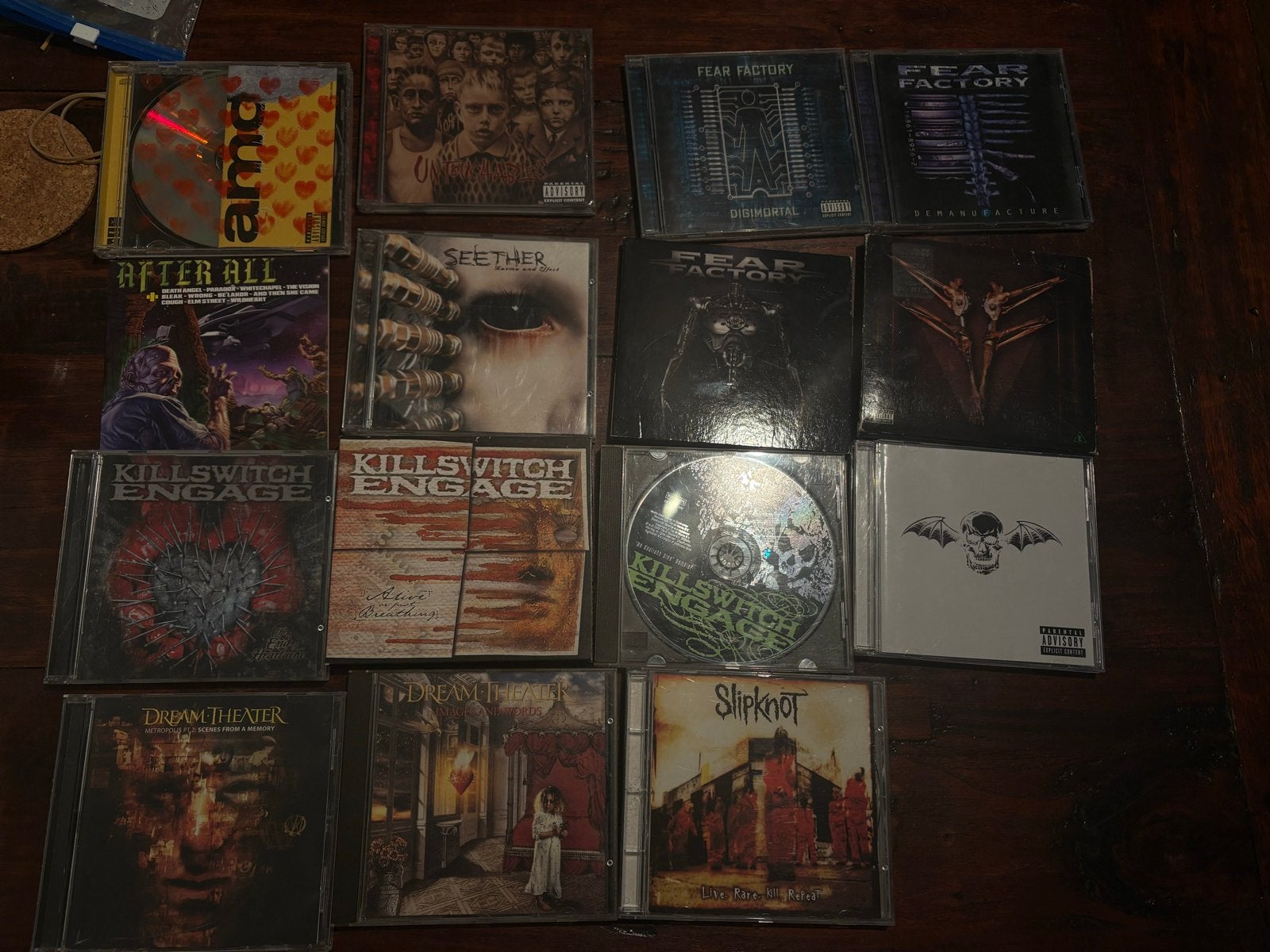 Grote collectie metal/hardrock CD's, Cd's en Dvd's, Cd's | Hardrock en Metal, Ophalen of Verzenden, Hardrock, Album, Gebruikt
