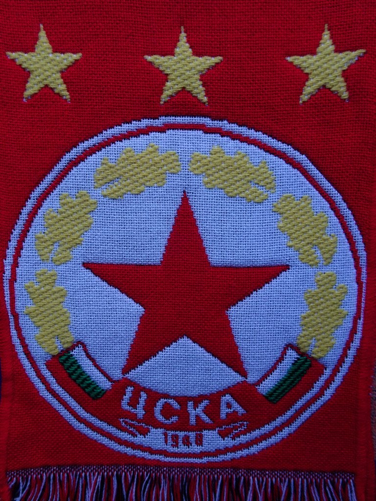 sjaal CSKA Sofia, Verzamelen, Sportartikelen en Voetbal, Ophalen of Verzenden, Nieuw, Buitenlandse clubs, Vaantje of Sjaal