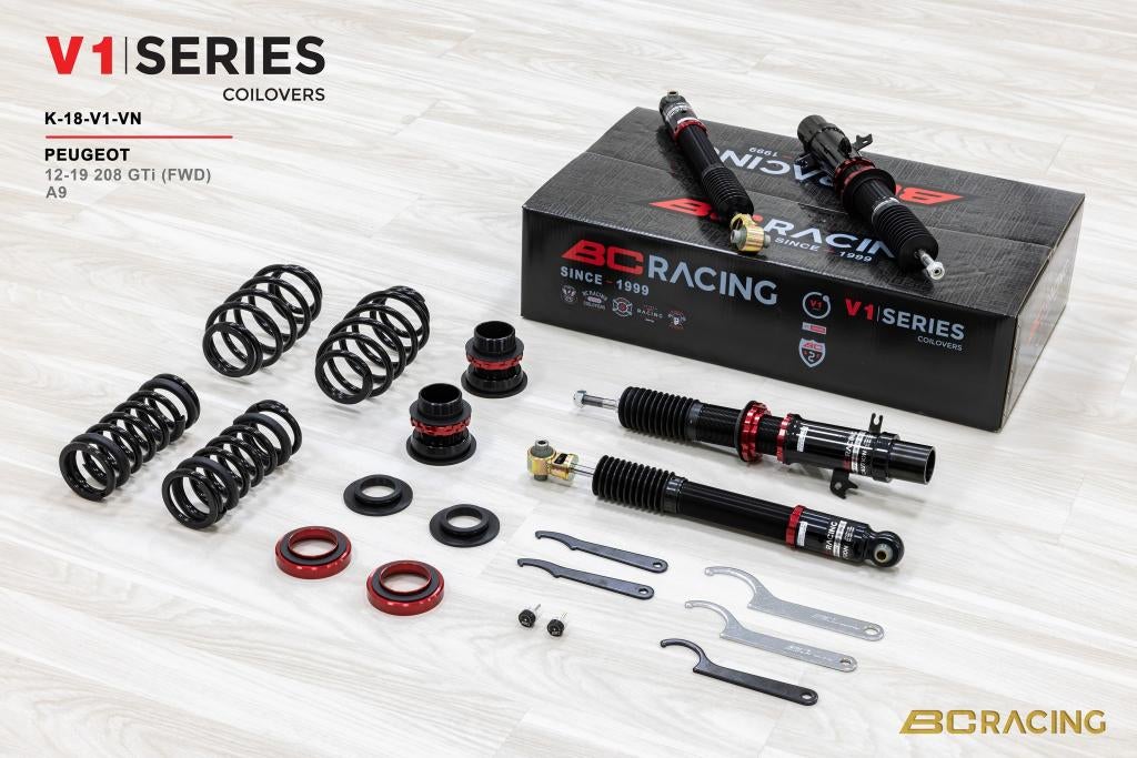 BC Racing schroefset verlaging - Peugeot 208 GTI 12-19, Auto diversen, Tuning en Styling, Ophalen of Verzenden