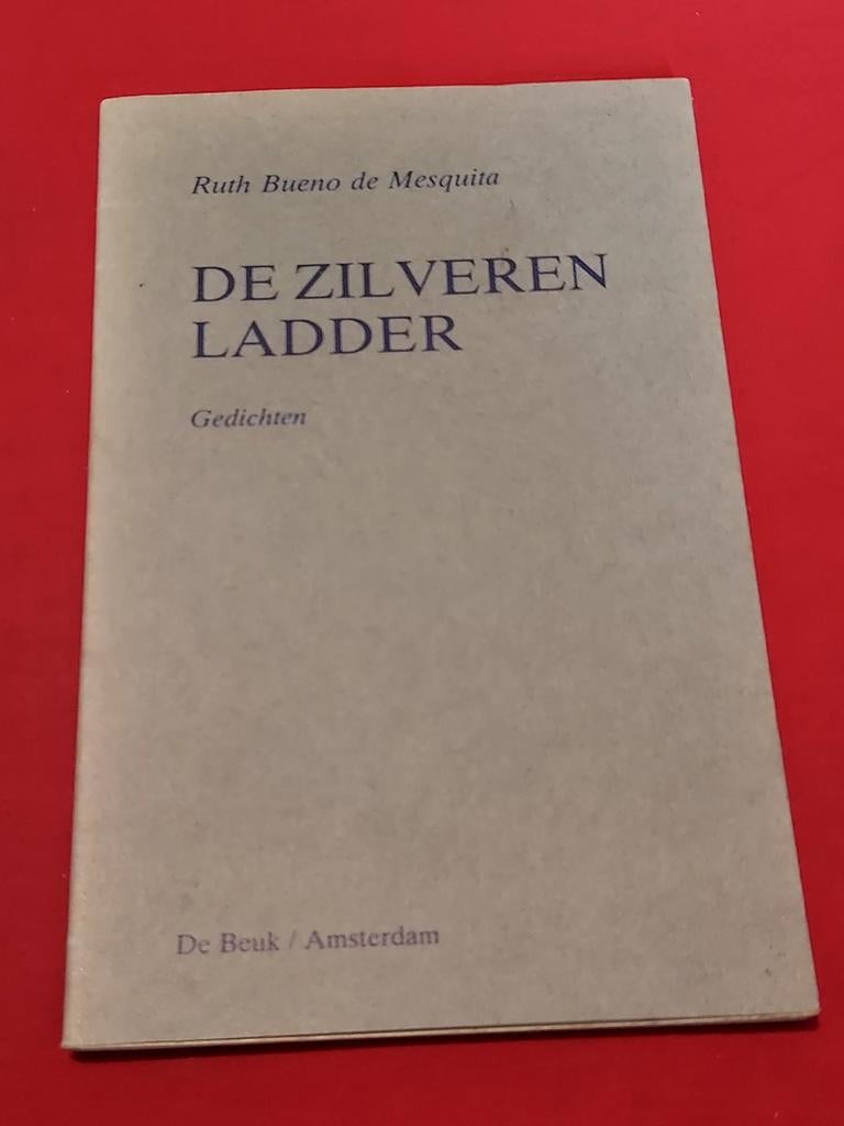 GESIGNEERD De zilveren ladder. Ruth Bueno de Mesquita., Boeken, Ophalen of Verzenden, Gelezen