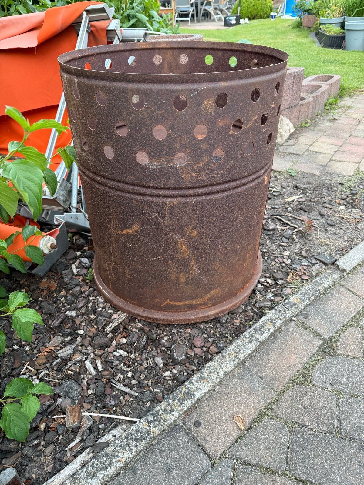 Robuuste Vuurton / Vuurkorf, Ophalen, Nieuw, Vuurton