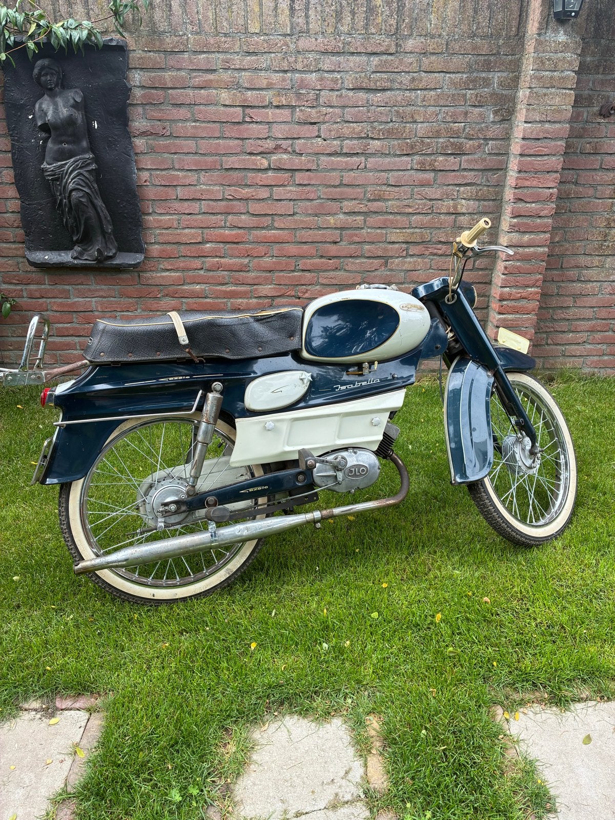 Gazelle Isabella bromfiets uit 1963 - oldtimerbrommer, Fietsen en Brommers, Ophalen of Verzenden, Maximaal 45 km/u, Overige merken