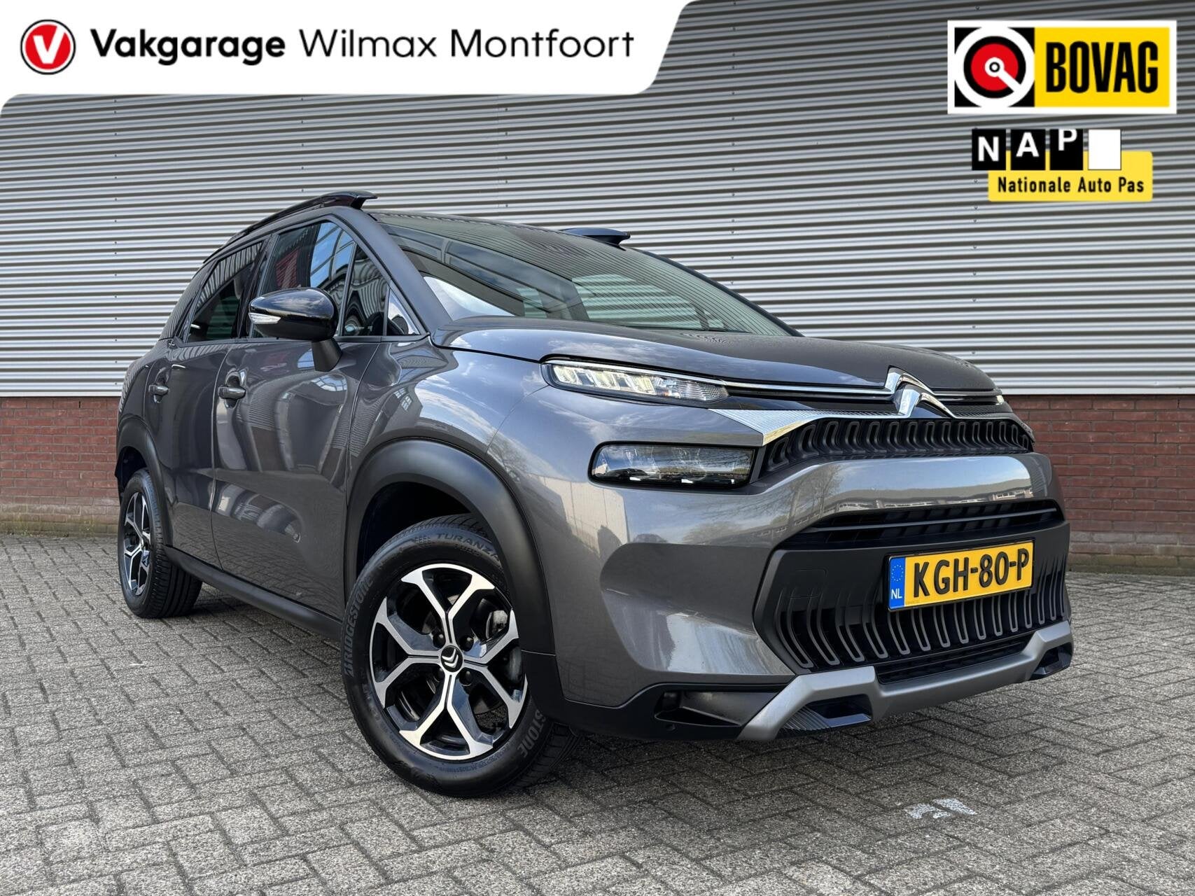 Citroen C3 Aircross 1.2 PureTech Plus|Cruise|Navi|Automaat|C, Auto's, Gebruikt, 1199 cc, Bedrijf, 600 kg
