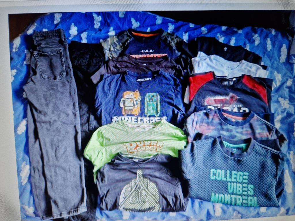 Jongens kledingpakket 146-152 Fortnite & Minecraft, Ophalen, Gebruikt, Maat 146
