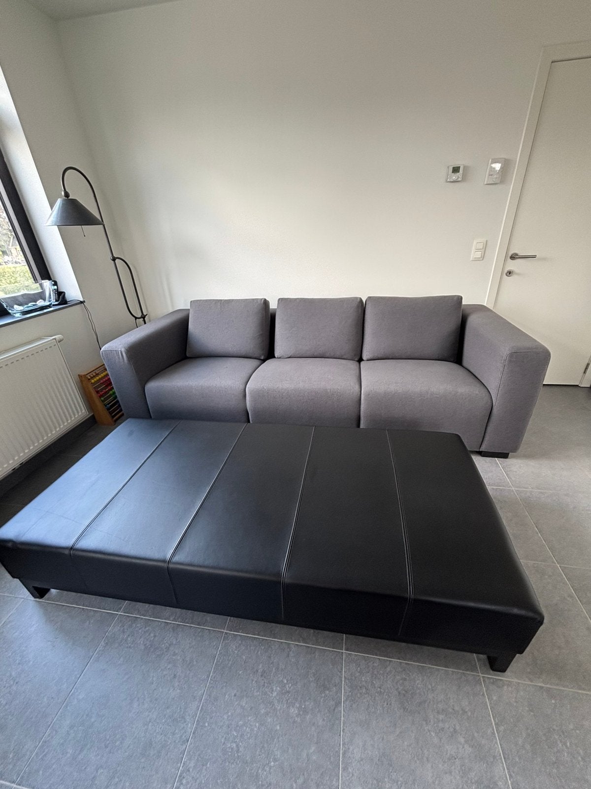 Daybed leder santana BAAN, Huis en Inrichting, Ophalen, Zo goed als nieuw, Eenpersoons