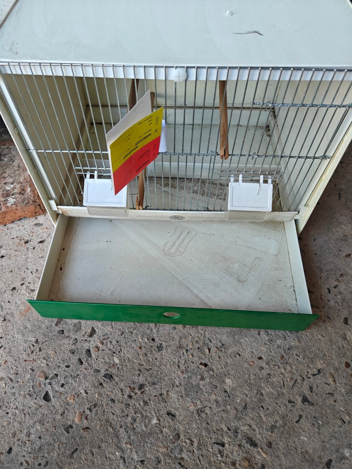 vogelkooi!, Ophalen of Verzenden, Zo goed als nieuw, Metaal, Vogelkooi