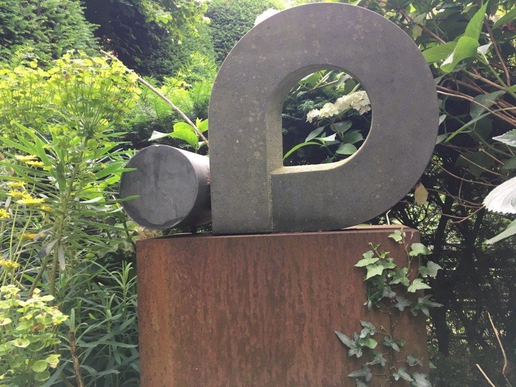 Hartsteen met zinken cilinder, Ophalen, Natuurlijk materiaal, Handgemaakt, 20 - 50 cm