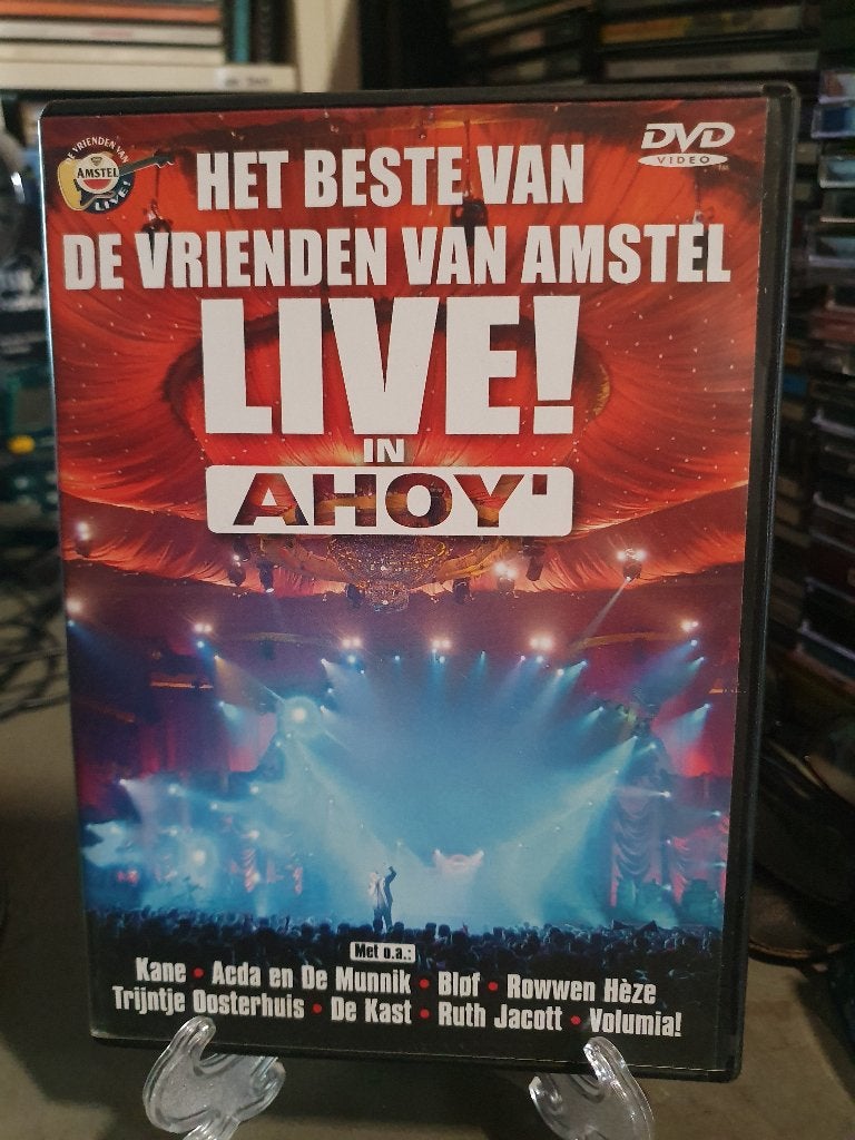 Het beste van de vrienden van Amstel live in Ahoy! DVD, Alle leeftijden, Ophalen, Zo goed als nieuw
