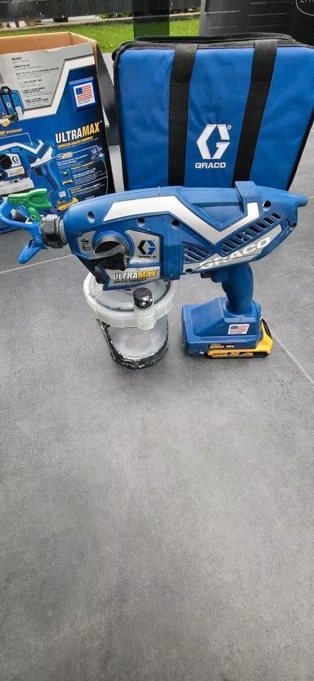 Graco Ultramax airless spuitmachine!., Ophalen, Gebruikt