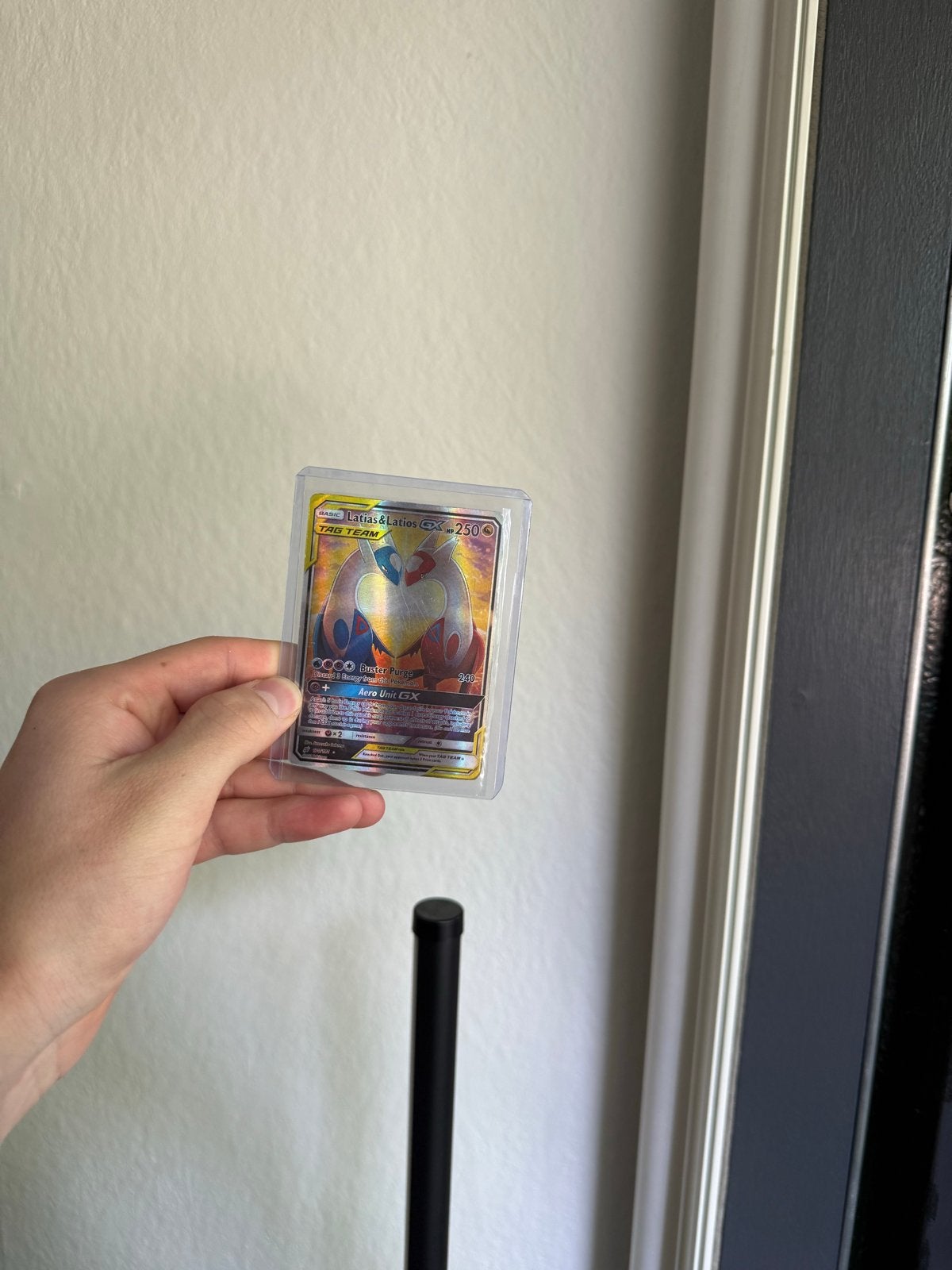 Latias en latios gx, Ophalen of Verzenden, Zo goed als nieuw, Losse kaart, Foil