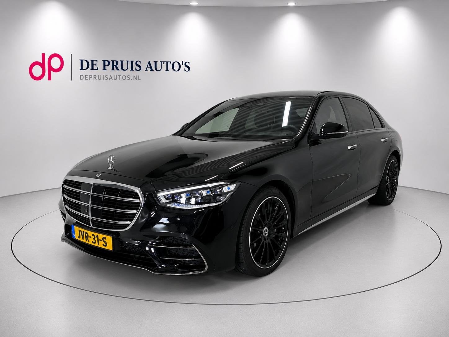 Mercedes-Benz S-klasse 580 e 4MATIC Lang AMG Line 4 Wiel bes, Auto's, Mercedes-Benz, Gebruikt, 510 pk, Met garantie (alle), Zwart