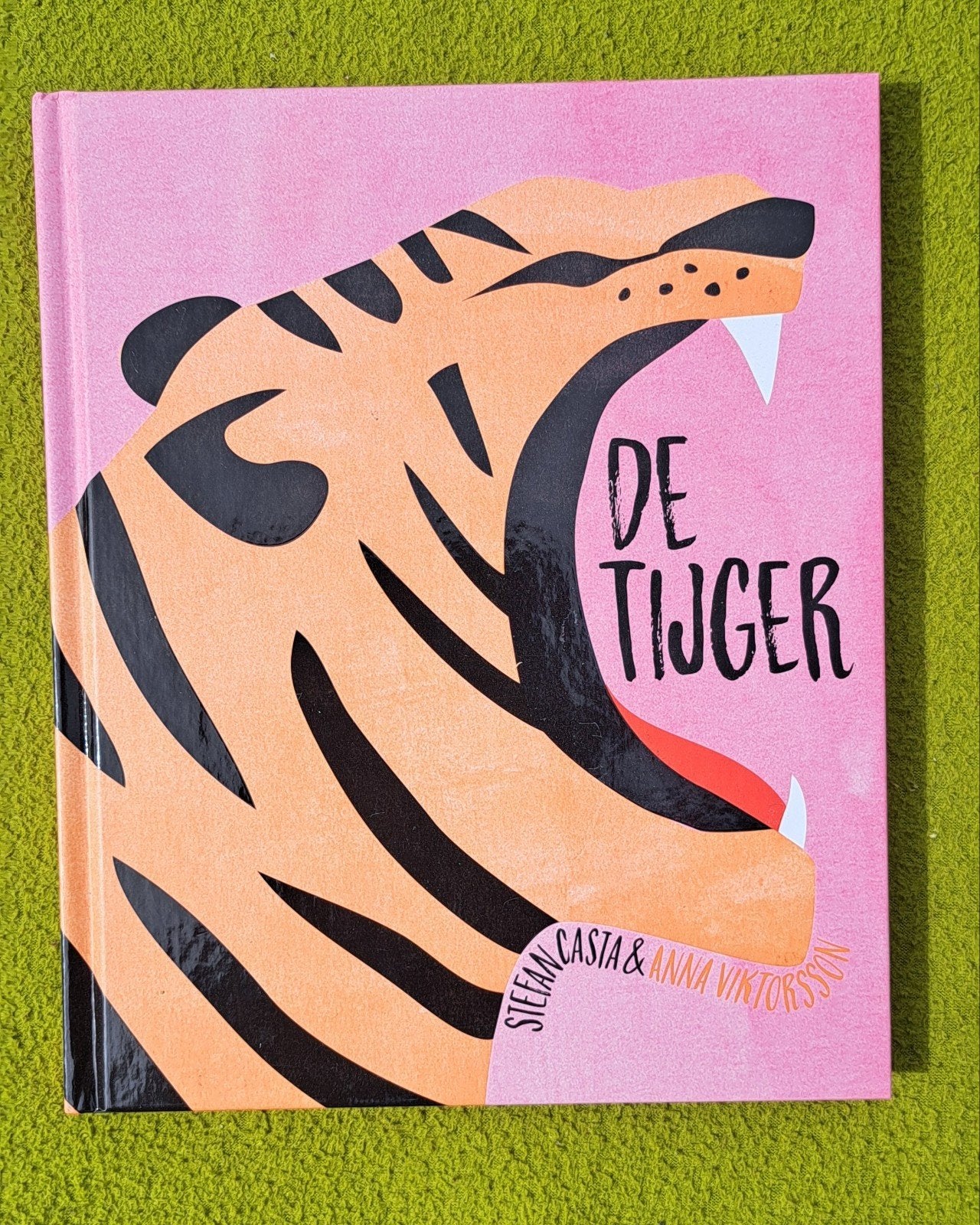 De Tijger - Informatief kinderboek over tijgers, Ophalen of Verzenden, Zo goed als nieuw, Stefan Casta & Anna Viktorsson, Non-fictie