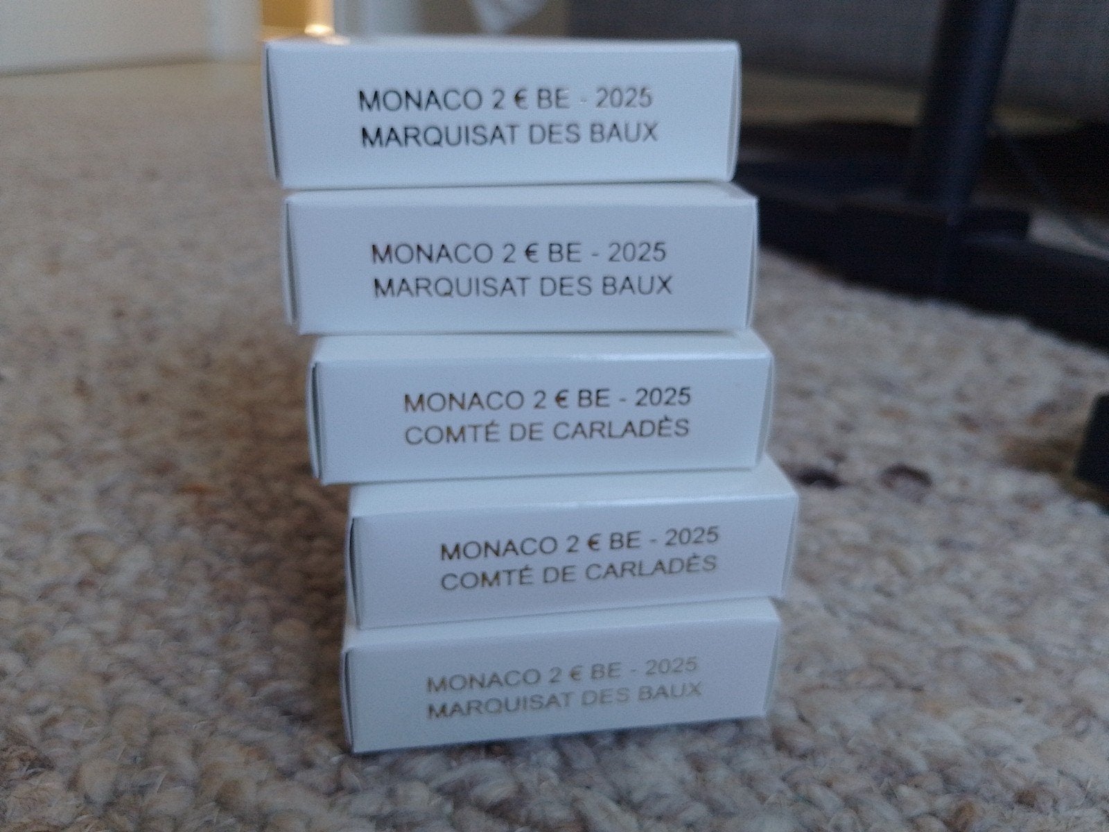 Monaco 2 euro BE 2025 - Marquisat des Baux/Comté de Carlad, Postzegels en Munten, Munten | Europa | Euromunten, Ophalen of Verzenden