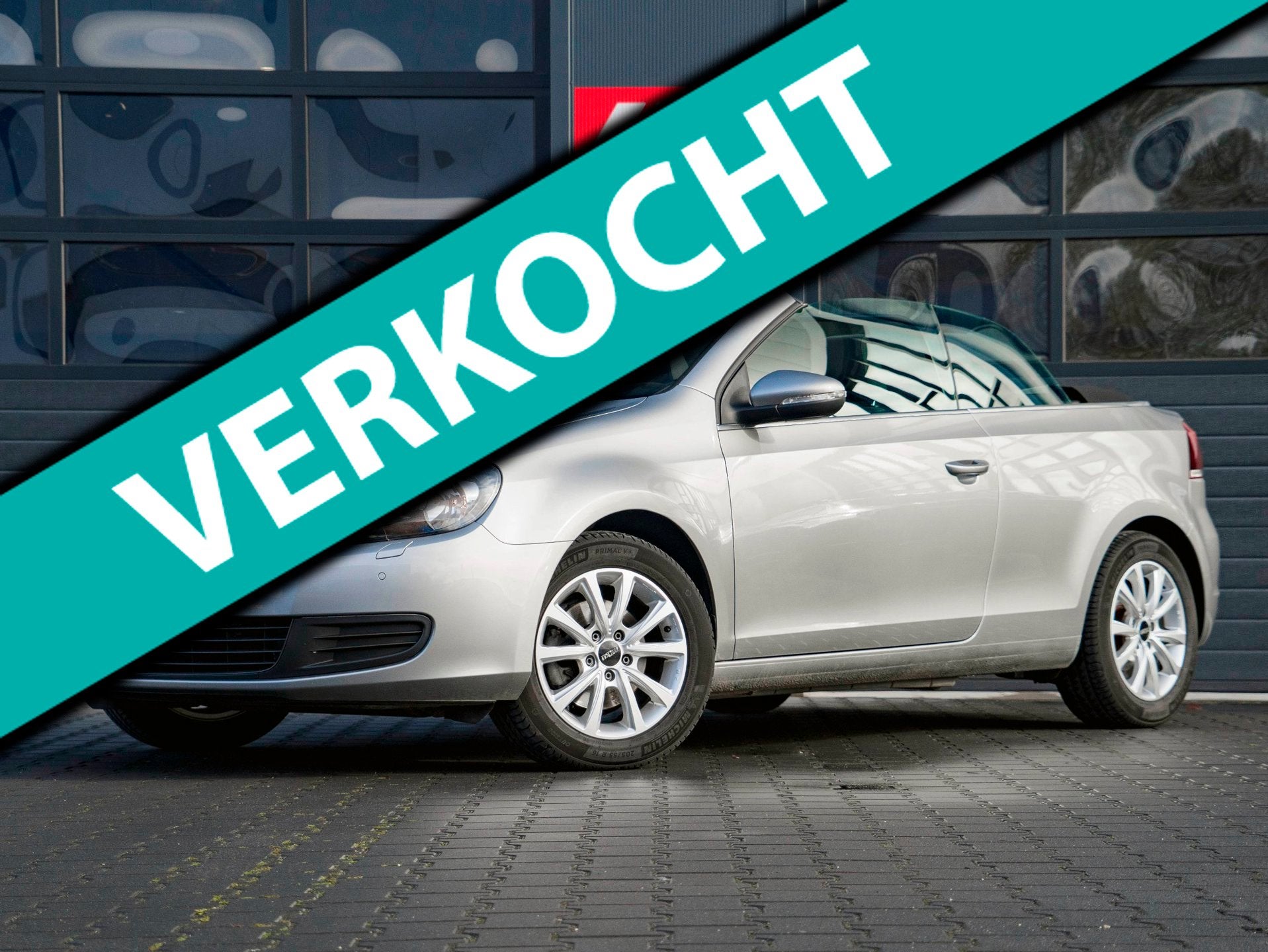 Volkswagen Golf Cabriolet 1.4 TSI PDC|Stoelverwarming|Cruise, Voorwielaandrijving, Euro 5, Stof, Gebruikt
