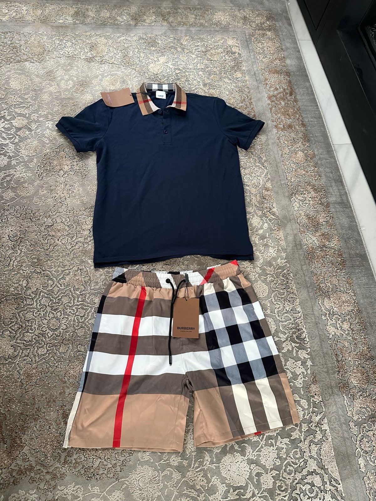 Burberry zomerset., Ophalen of Verzenden, Nieuw, Maat 48/50 (M), Blauw