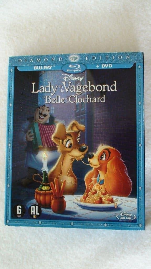 Lady en de vagebond Walt Disney blu-ray, Overige typen, Nederlands, Blu-ray, Ophalen of Verzenden