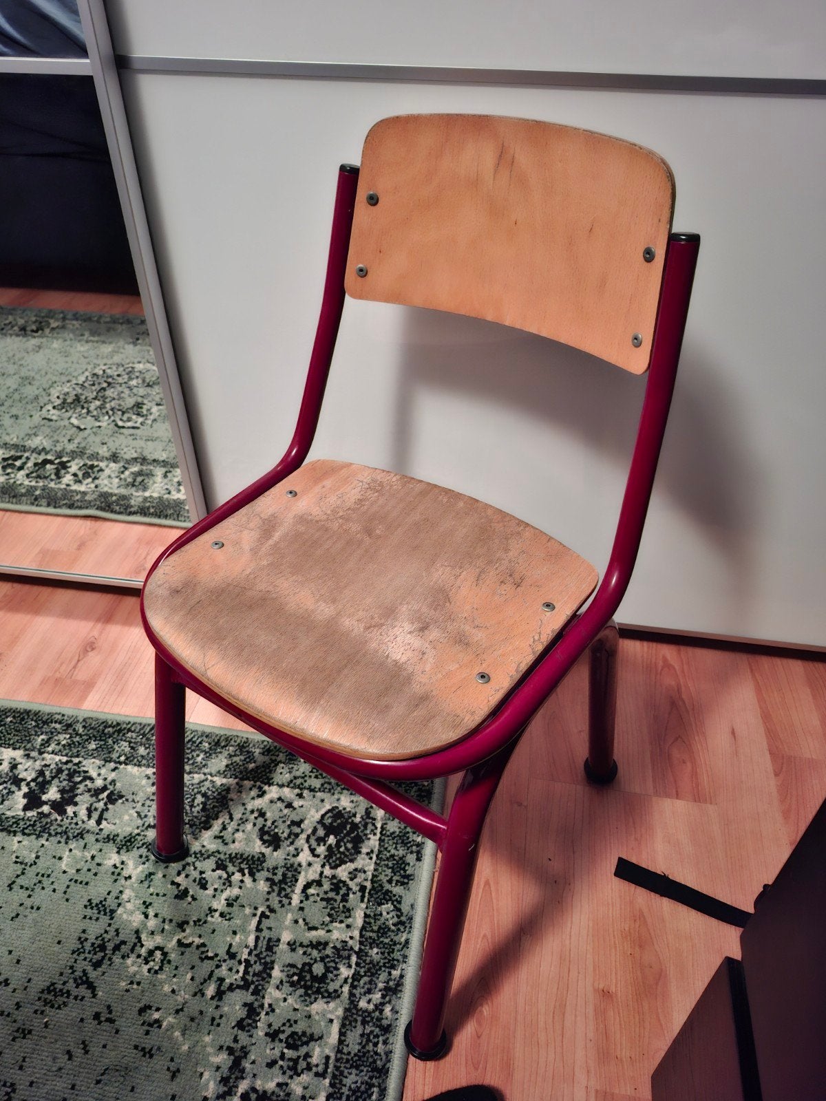 gratis kleuterstoeltje vintage, Ophalen, Gebruikt, Eén