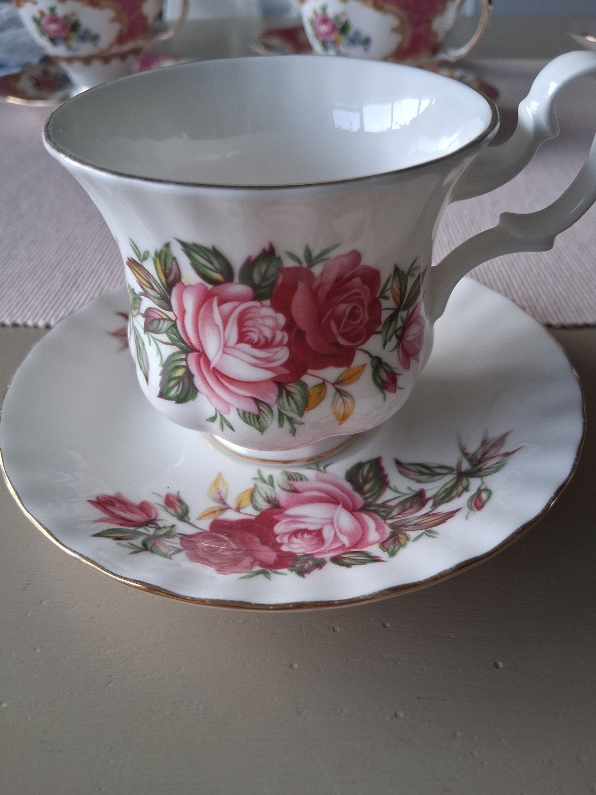 Kop en schotel Royal Albert Bone China, Ophalen