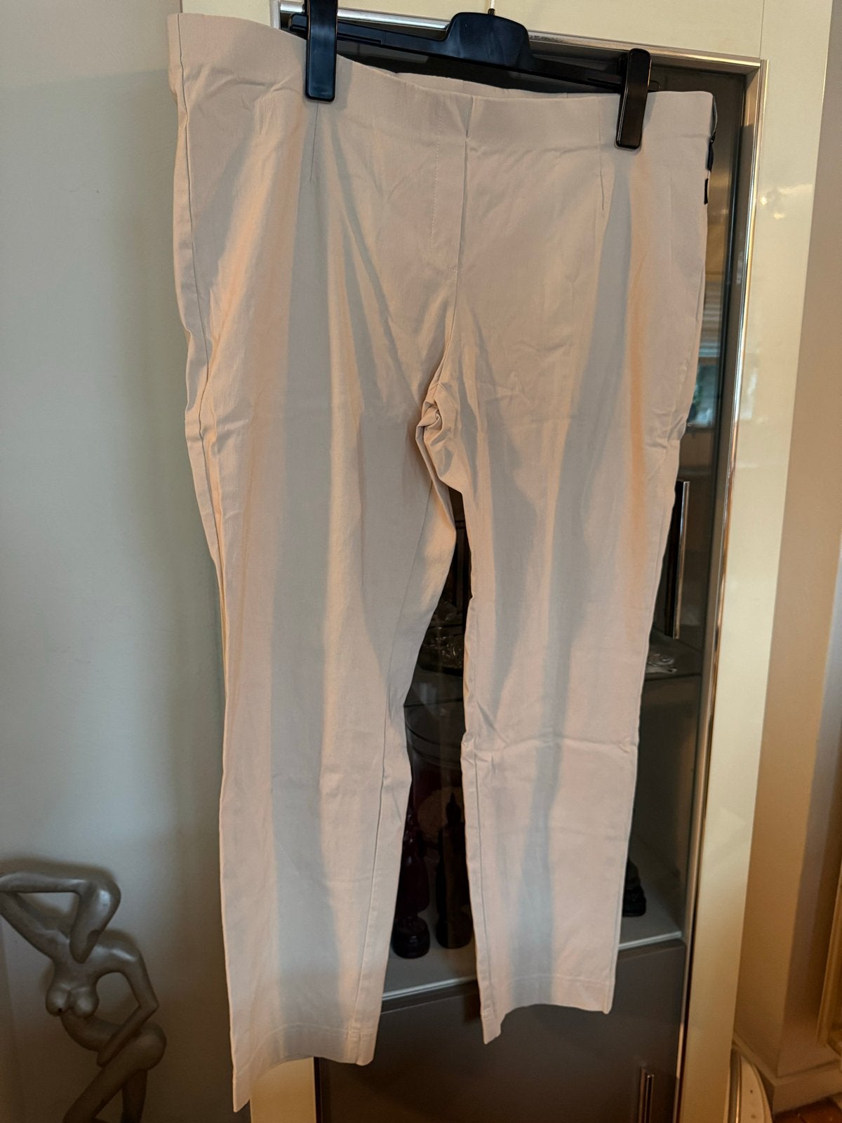 Adelina by Scheiter Beige Broek - Maat 50, Ophalen of Verzenden, Zo goed als nieuw, Beige, Broek of Spijkerbroek