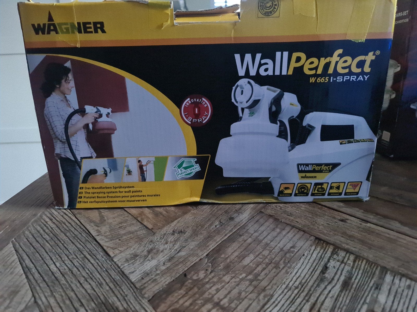 Wagner WallPerfect W 665 I-SPRAY Verfspuit nieuw, Doe-het-zelf en Verbouw, Ophalen of Verzenden