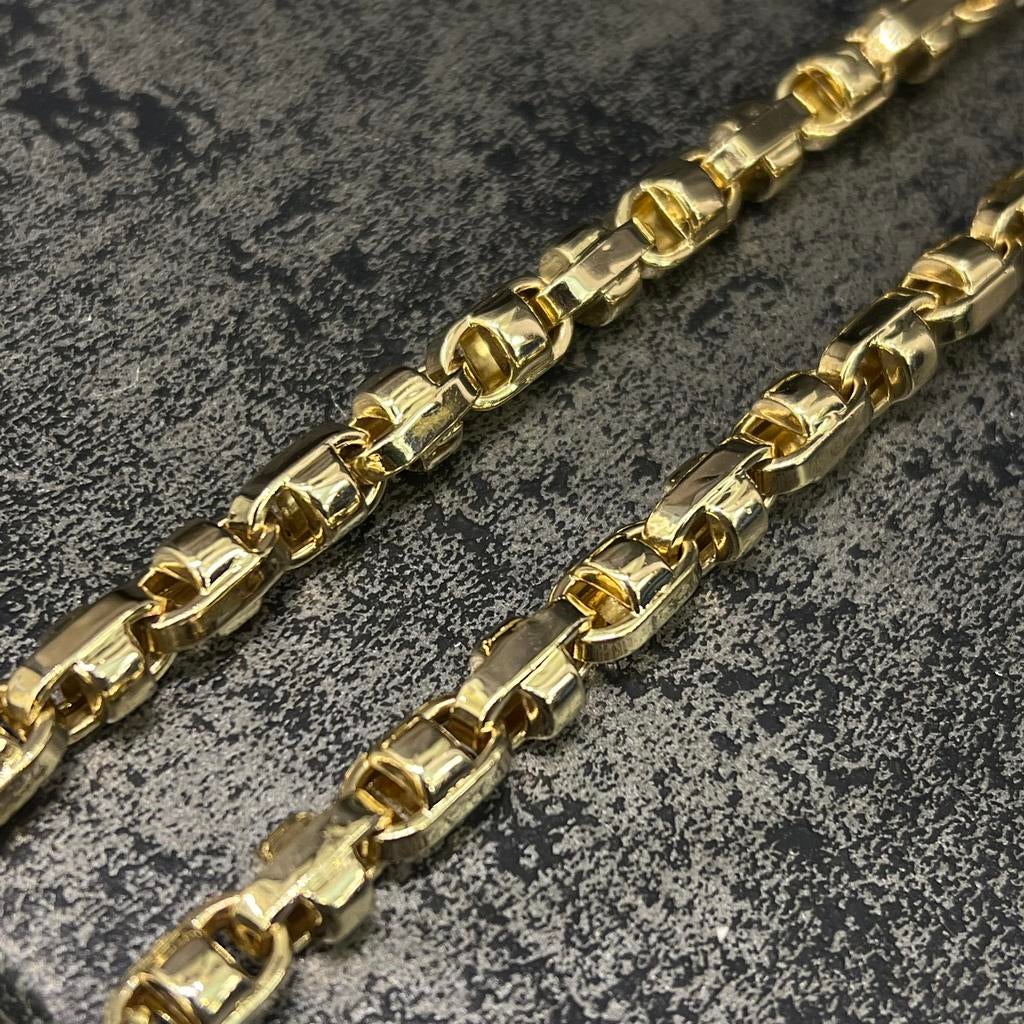 14k gouden ketting 36,58 gram goud, Sieraden, Tassen en Uiterlijk, Kettingen, Ophalen of Verzenden, Zo goed als nieuw, Goud