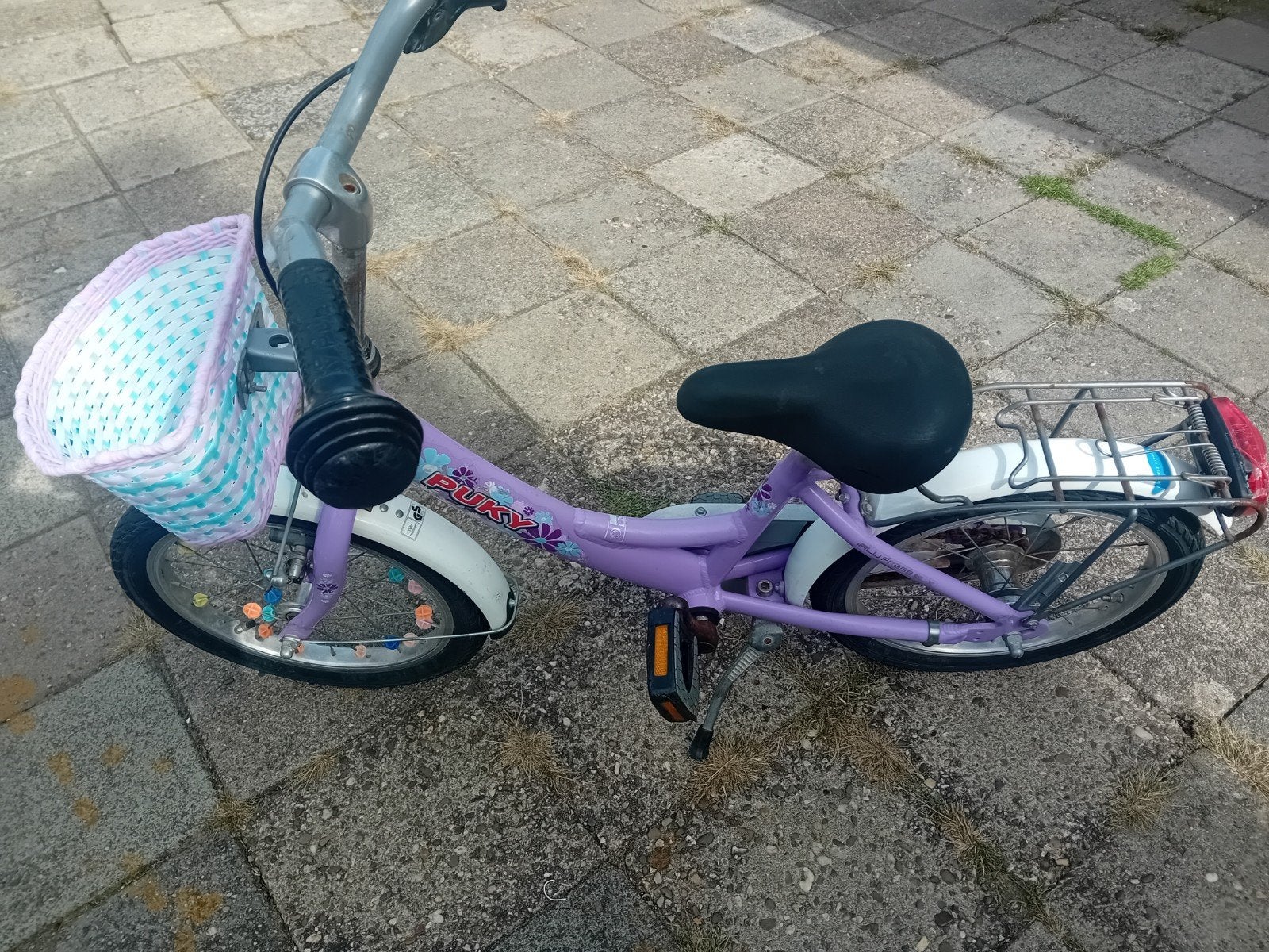 kinder fiets, Fietsen en Brommers, Ophalen, Terugtraprem, Gebruikt, Puky