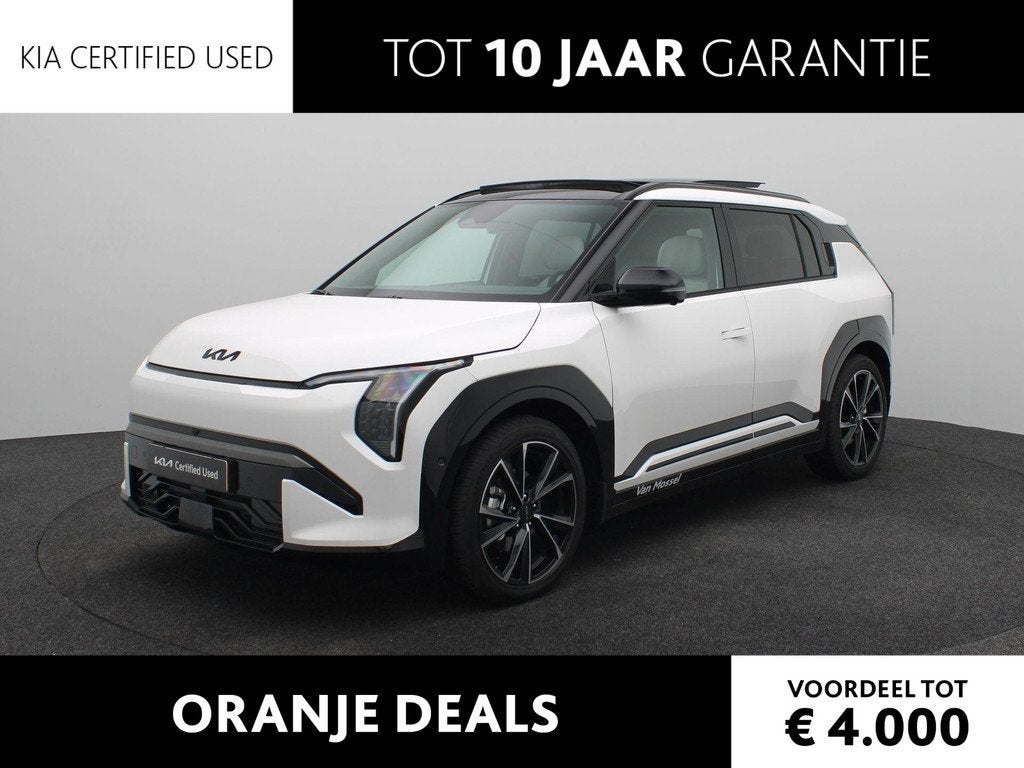 Kia EV3 GT-PlusLine 81.4 kWh | LED | Harman Kardon | Stoelve, 510 min, Wit, Origineel Nederlands, 204 pk
