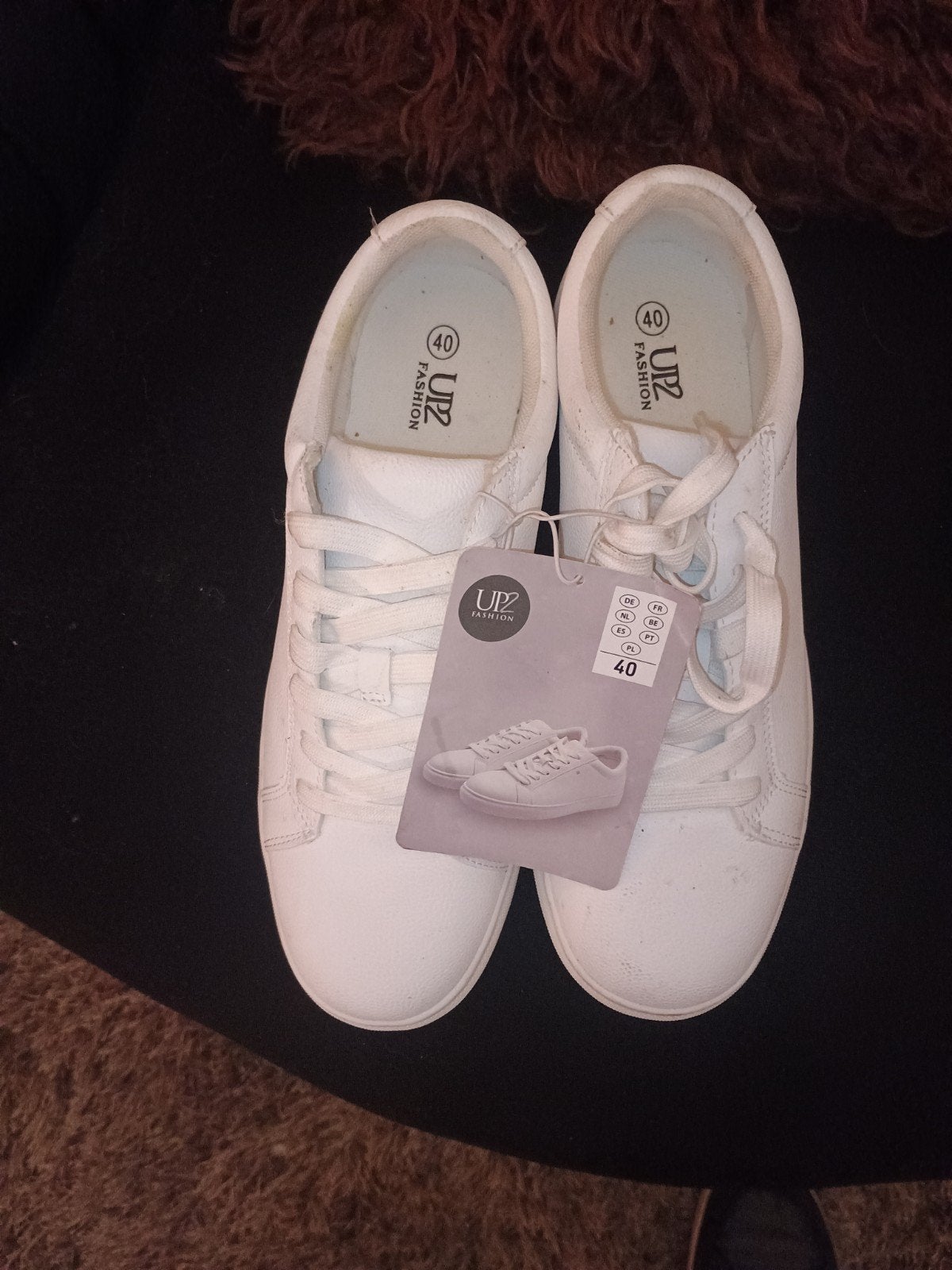 Dames witte sneakers, Ophalen, Up2Fashion, Wit, Nieuw