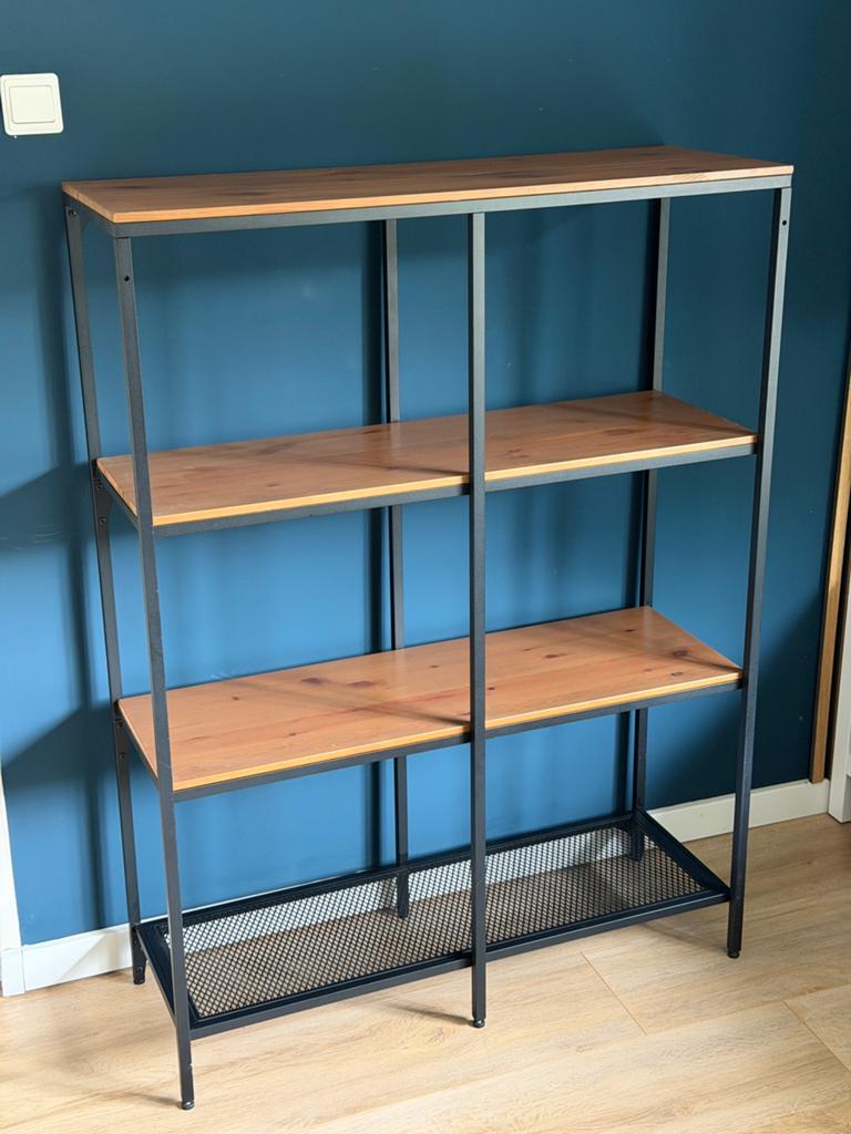 IKEA FJÄLLBO kast / wandrek – industrieel, Huis en Inrichting, Ophalen, Gebruikt