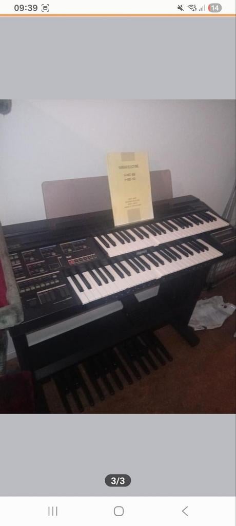 Yamaha keyboard, Ophalen of Verzenden, 2 klavieren, Orgel