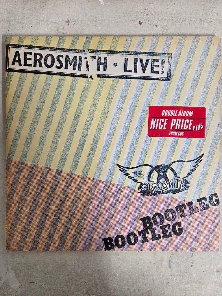 Hardrock/Metal 2lp AEROSMITH: LIVE BOOTLEG, Ophalen of Verzenden, Hardrock, 12 inch, Dubbel-LP