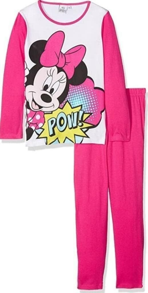 Minnie Mouse Pyjama - Pow - Maat 128 - Katoen, Nacht- of Onderkleding, Meisje, Minnie Mouse, Nieuw