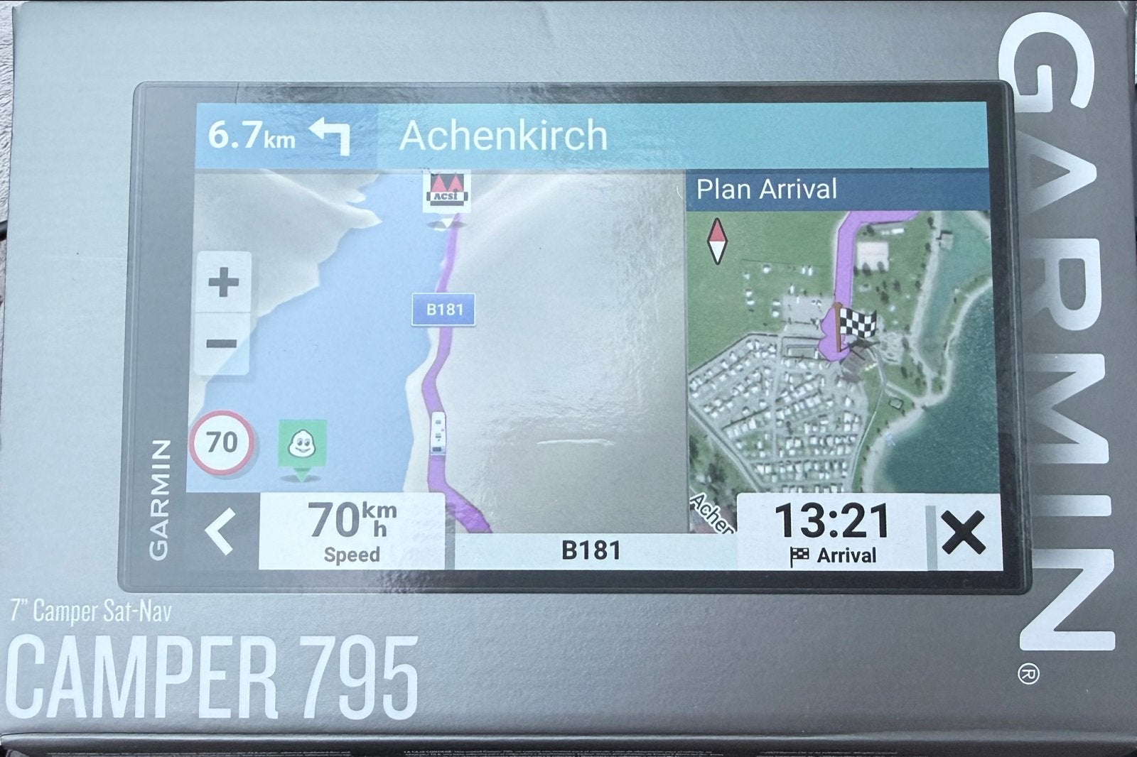 Garmin Camper 795 – 7 inch | Nieuwstaat | Compleet in doos, Ophalen, Nieuw