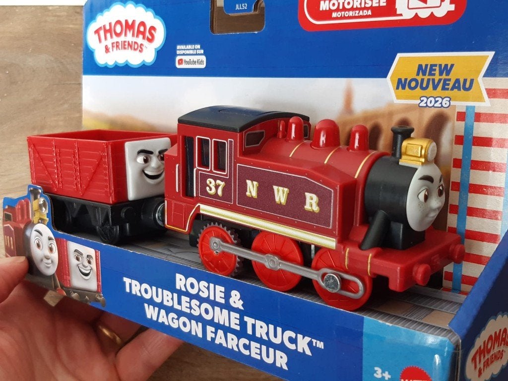 Nieuw Thomas de Trein Trackmaster Rosie m Troublesome Truck, Ophalen of Verzenden, Nieuw