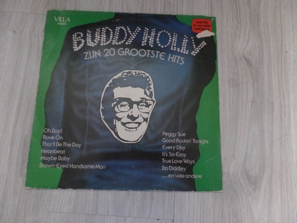 Buddy Holly zijn 20 grootste hits LP, LP, Gebruikt, Pop, Ophalen of Verzenden