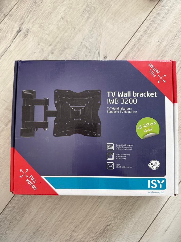 ISY TV Muurbeugel IWB 3200, Ophalen of Verzenden, Nieuw