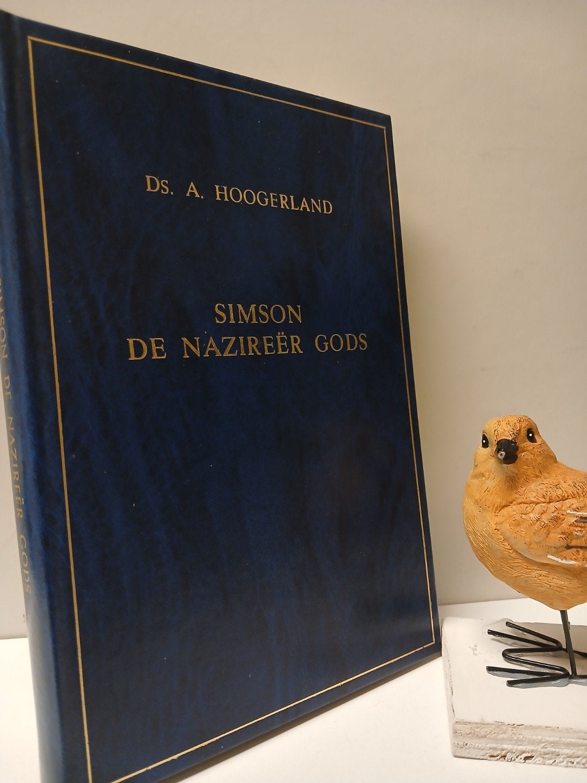 Hoogerland, Ds. A.;  Simson de nazireér Gods, Ophalen of Verzenden, Gelezen, Christendom | Protestants