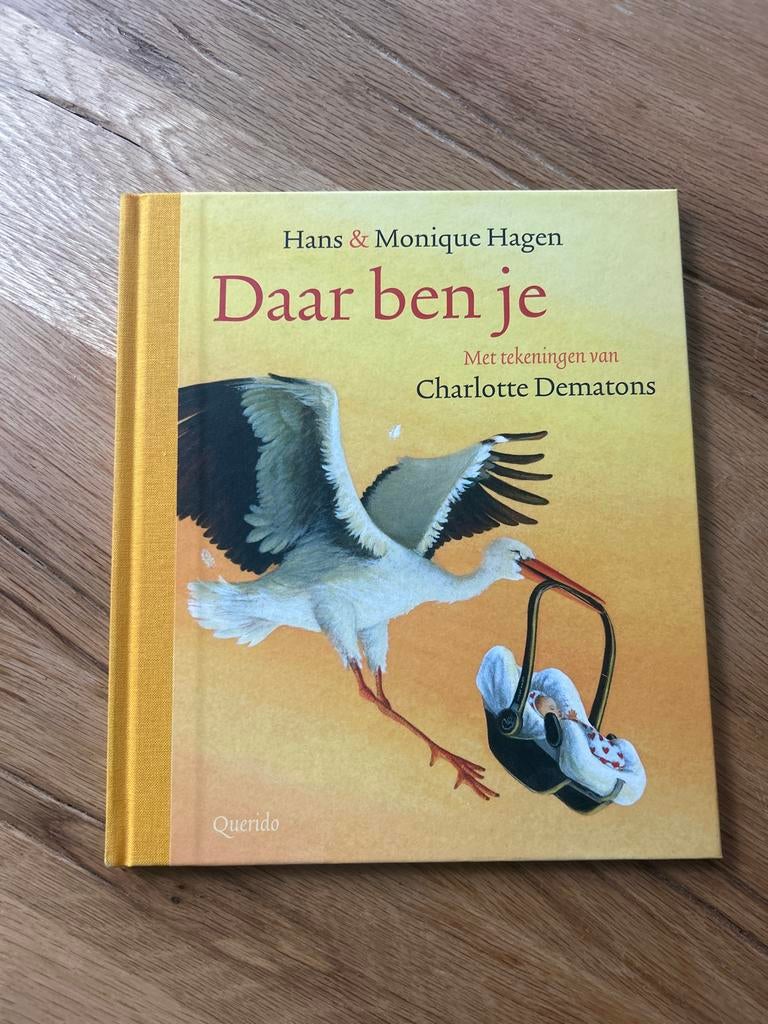 Daar ben je - Hans & Monique Hagen (prentenboek), Ophalen of Verzenden, Zo goed als nieuw, 0 tot 6 maanden