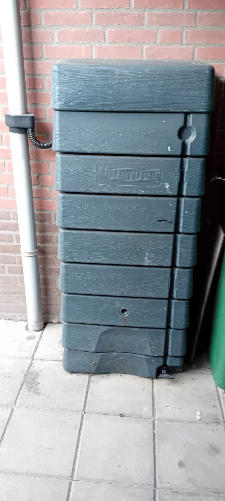Regenton Nature 200L - Grijs, 150 liter of meer, Ophalen, Gebruikt, Kunststof