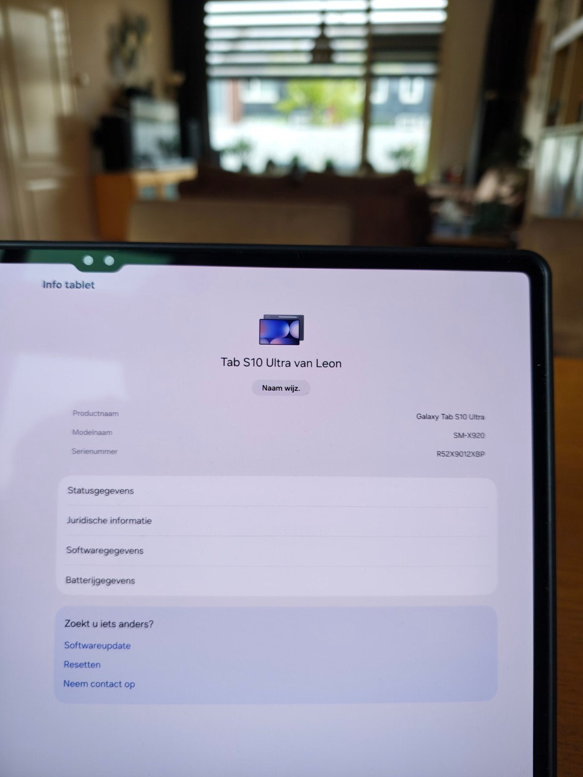 Samsung Galaxy Tab S10 Ultra 256GB, Computers en Software, Ophalen, S10 ultra, Wi-Fi, 256 GB