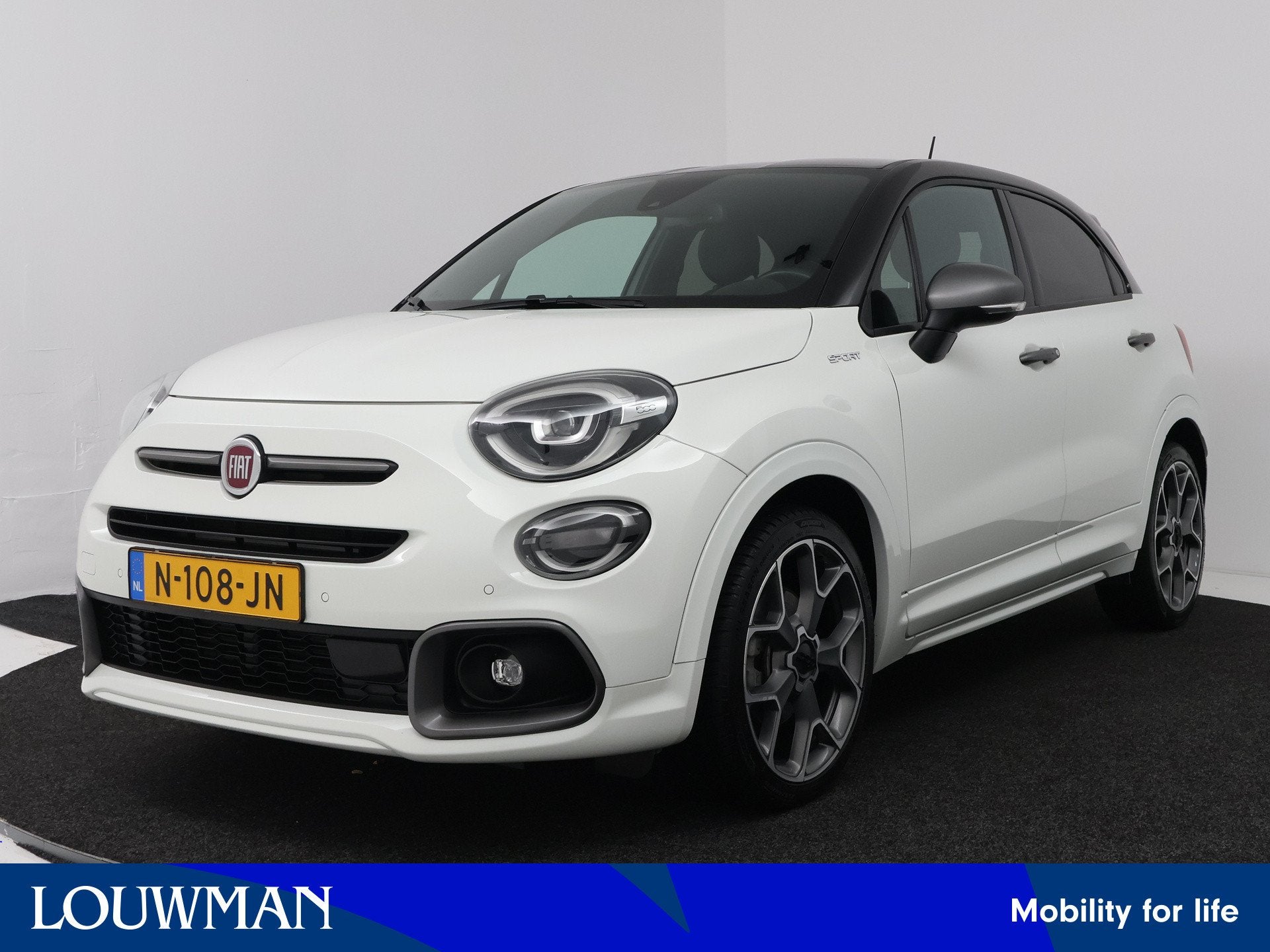 Fiat 500X 1.3 FireFly Turbo 150 Sport automaat | Trekhaak |, Auto's, 12 maanden, Gebruikt, Wit, Origineel Nederlands