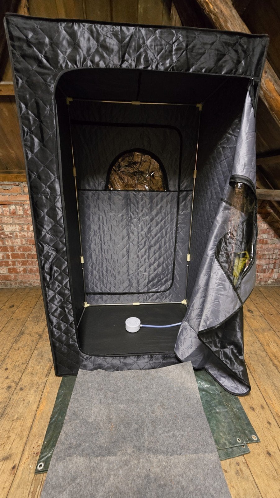 Compacte draagbare stoom / sauna cabine, Ophalen of Verzenden, Gebruikt, Overige modellen, Minder dan 10 lampen