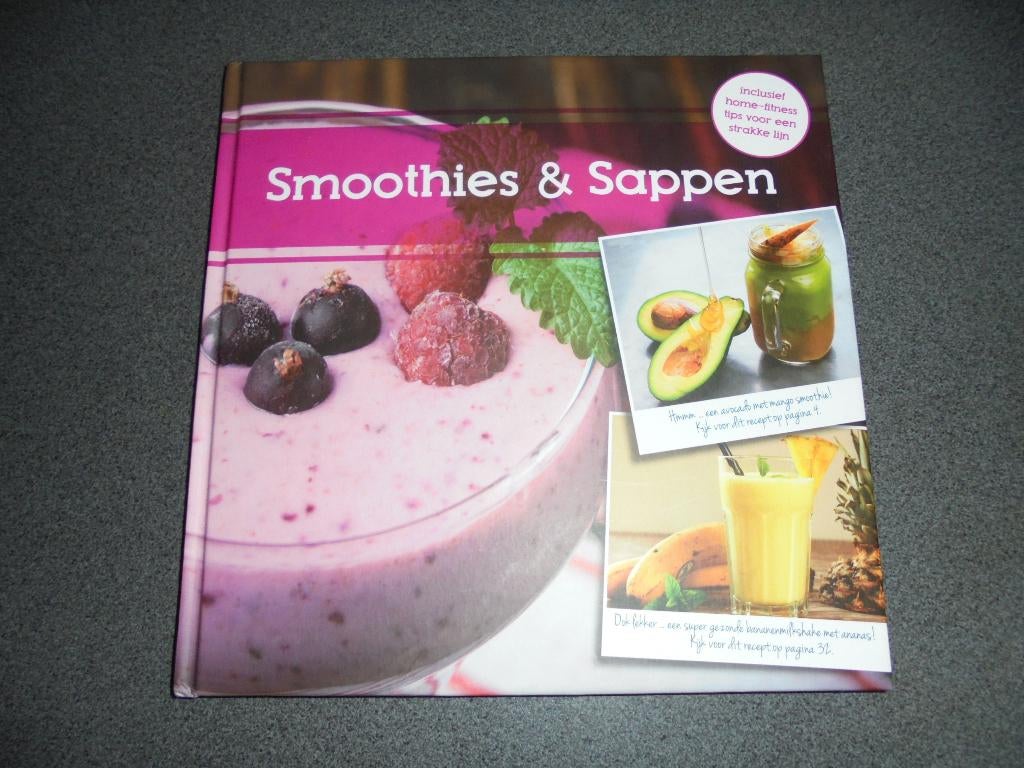 Boek Smoothies en Sappen, Ophalen of Verzenden, Zo goed als nieuw
