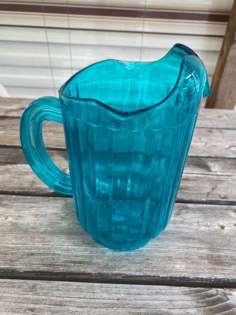 Kunststof Waterkan Limonadekan | turkoois | 1,5L, Hema, Ophalen of Verzenden, Zo goed als nieuw, Overige stijlen