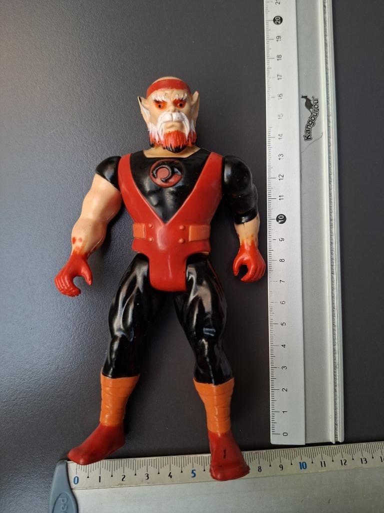 Thundercats figuren, vintage jaren tachtig, deel 6-12, Ophalen of Verzenden, Gebruikt