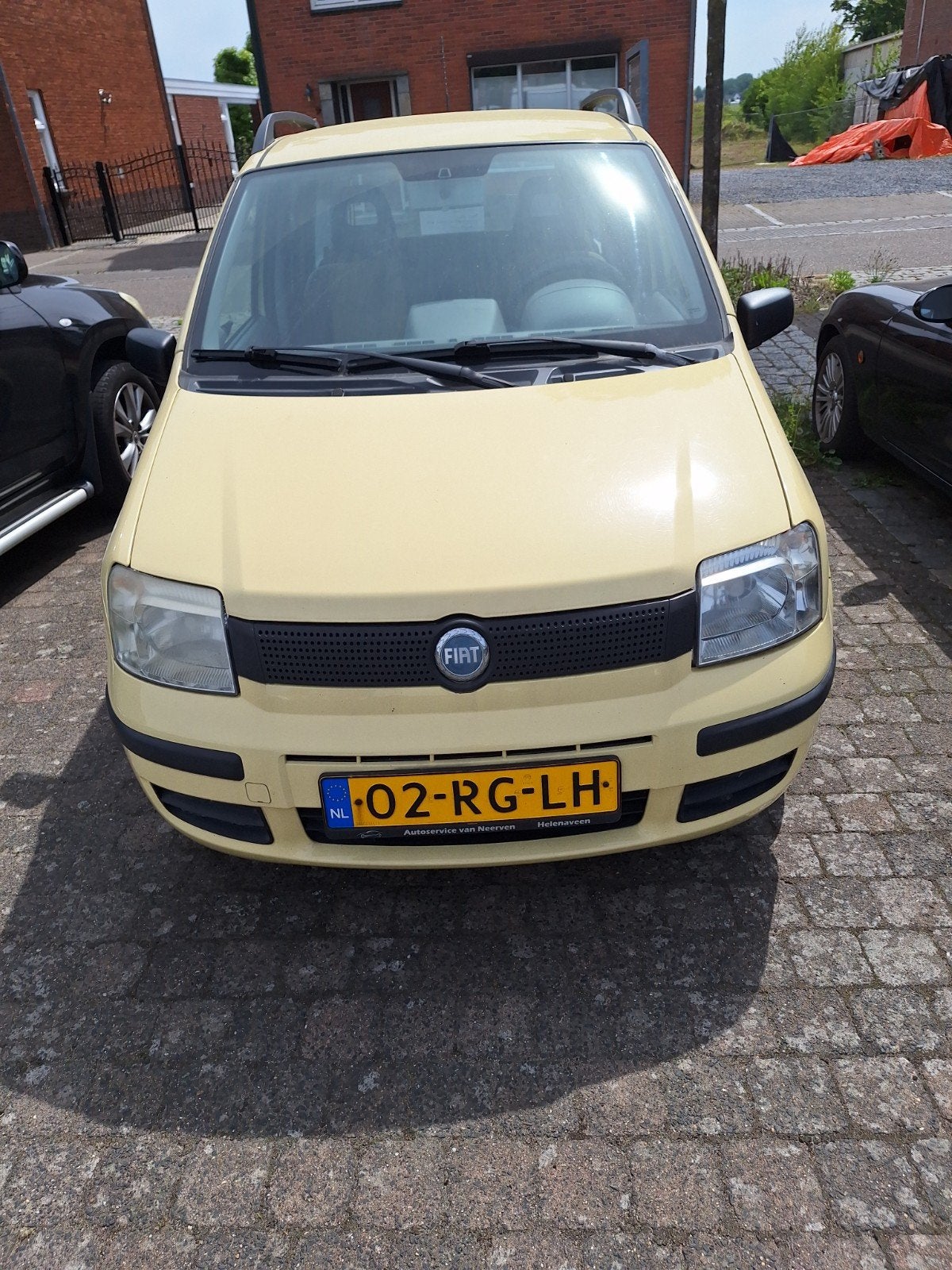 Fiat Panda 1.1 40KW 2005 Geel, Voorwielaandrijving, 54 pk, 4 stoelen, Handgeschakeld